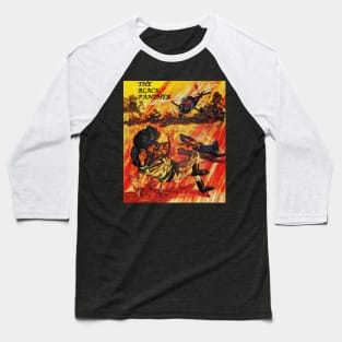 The Black Panther - Blood Feast of the Apes (Unique Art) Baseball T-Shirt